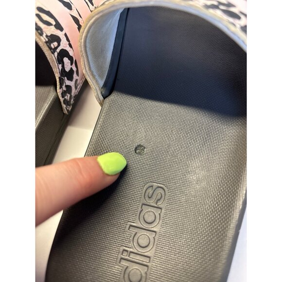 Adidas Pink Slides (size 5) - Picture 5 of 9
